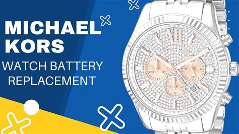 michael kors watch glass replacement cost